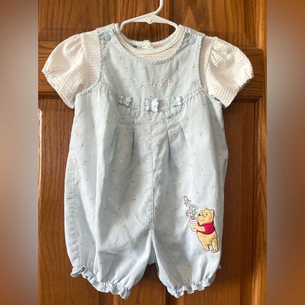 Vintage Disney Winnie the Pooh Romper Outfit